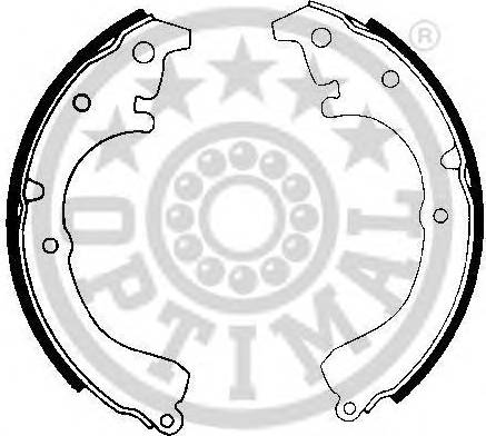 Optimal BB-3210 - Комплект тормозных колодок, барабанные abcparts.ee