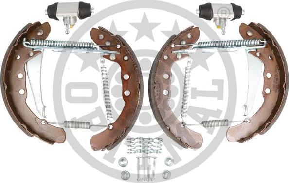OPTIMAL BK-5141 - Комплект тормозных колодок, барабанные abcparts.ee