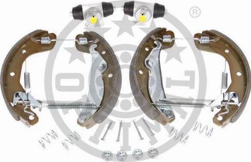 Optimal BK-5230 - Комплект тормозных колодок, барабанные abcparts.ee