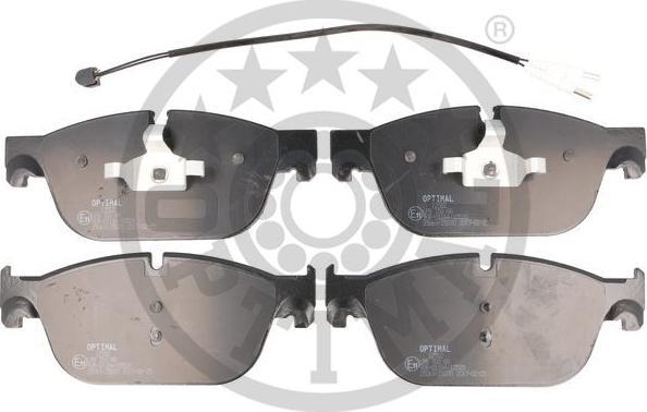 OPTIMAL BP-12582 - Тормозные колодки, дисковые, комплект abcparts.ee