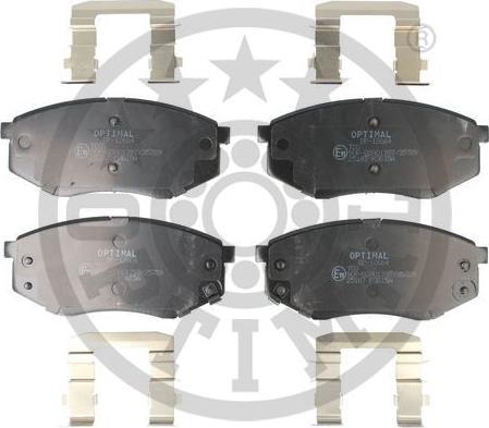 Optimal BP-12664 - Тормозные колодки, дисковые, комплект abcparts.ee
