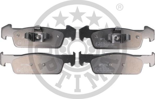 OPTIMAL BP-12676 - Тормозные колодки, дисковые, комплект abcparts.ee