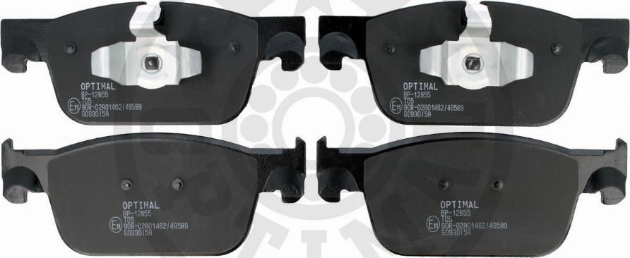 OPTIMAL BP-12855 - Тормозные колодки, дисковые, комплект abcparts.ee