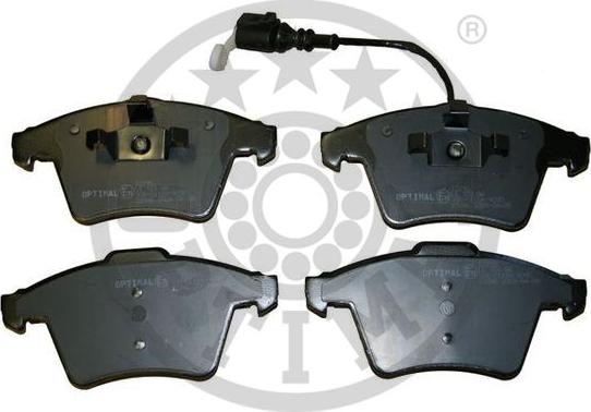 OPTIMAL BP-12290 - Тормозные колодки, дисковые, комплект abcparts.ee