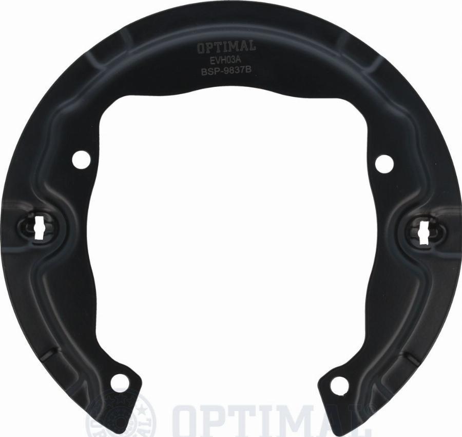 Optimal BSP-9837B - Отражатель, защита, тормозной диск abcparts.ee