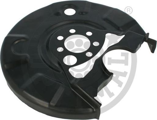 Optimal BSP-1026L - Отражатель, защита, тормозной диск abcparts.ee