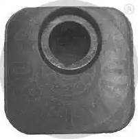 OPTIMAL F8-5525 - Подвеска, радиатор abcparts.ee