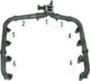 ORVIP 51319 - Коллектор, система выпуска ОГ abcparts.ee