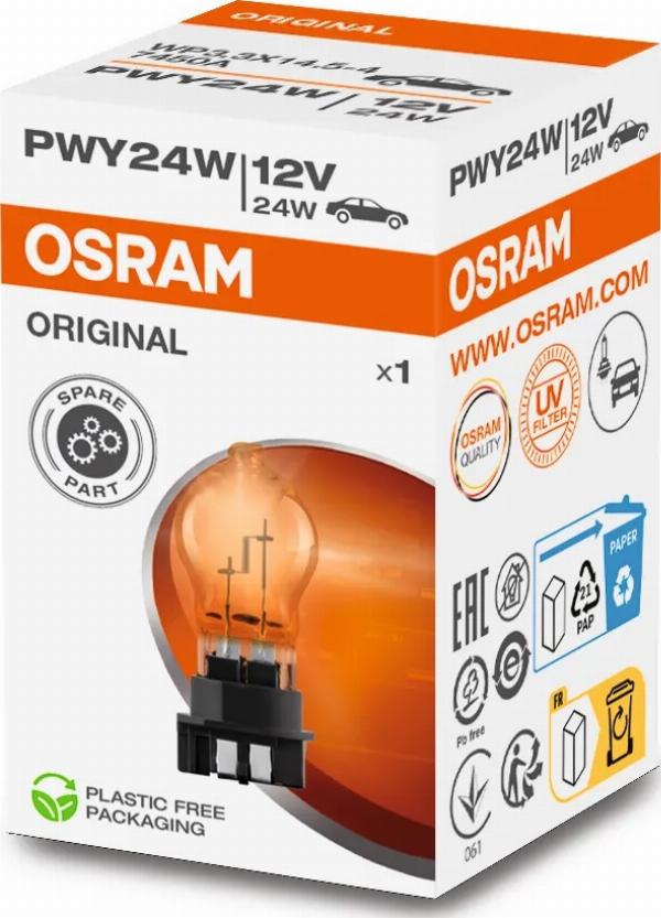 OSRAM 7450A - Лампа накаливания, фонарь указателя поворота abcparts.ee