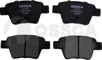 OSSCA 32240 - Тормозные колодки, дисковые, комплект abcparts.ee