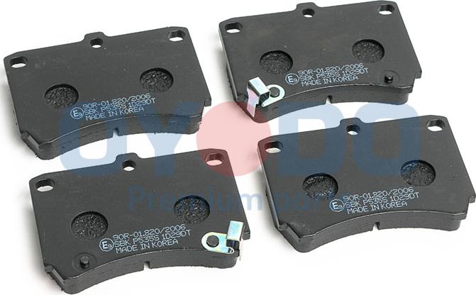 Oyodo 10H3020-OYO - Тормозные колодки, дисковые, комплект abcparts.ee