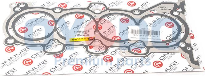Oyodo 25U0538-OYO - Прокладка, головка цилиндра abcparts.ee