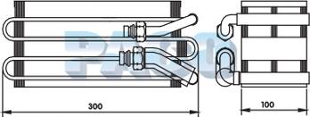 PACO EL-1098 - Испаритель, кондиционер abcparts.ee