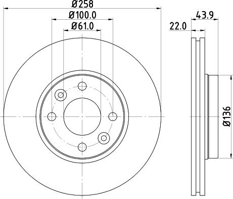 Pagid 55415 - Тормозной диск abcparts.ee