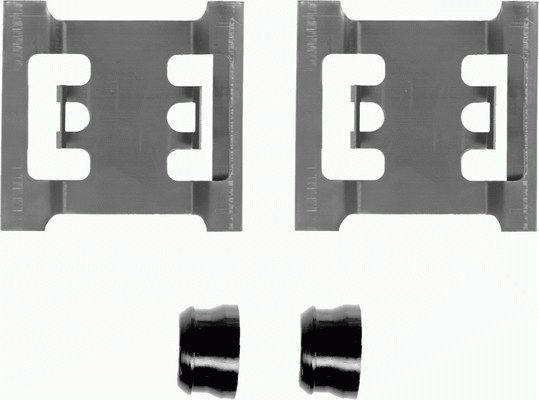 Pagid K0054 - Комплектующие для колодок дискового тормоза abcparts.ee