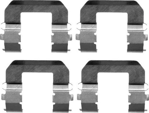 Pagid K0152 - Комплектующие для колодок дискового тормоза abcparts.ee