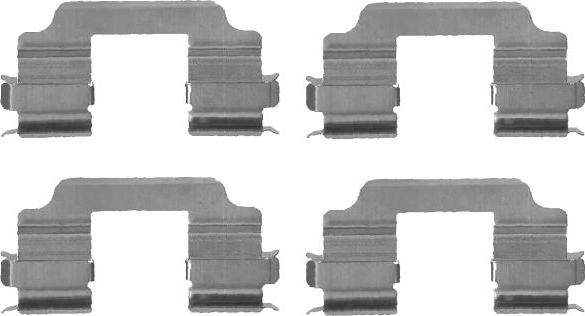 Pagid K0179 - Комплектующие для колодок дискового тормоза abcparts.ee