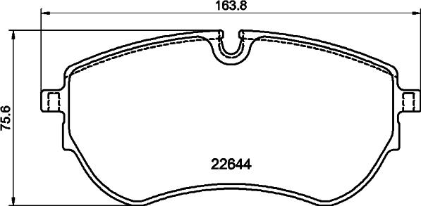Pagid T4257 - Тормозные колодки, дисковые, комплект abcparts.ee