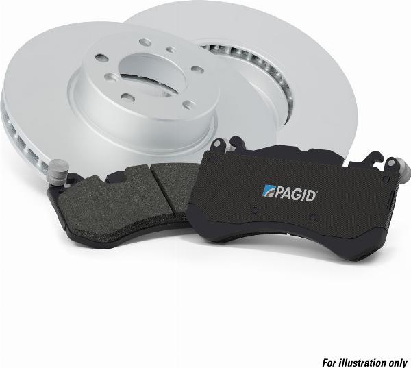 Pagid T5128N-50363N-00 - Дисковый тормозной механизм, комплект abcparts.ee