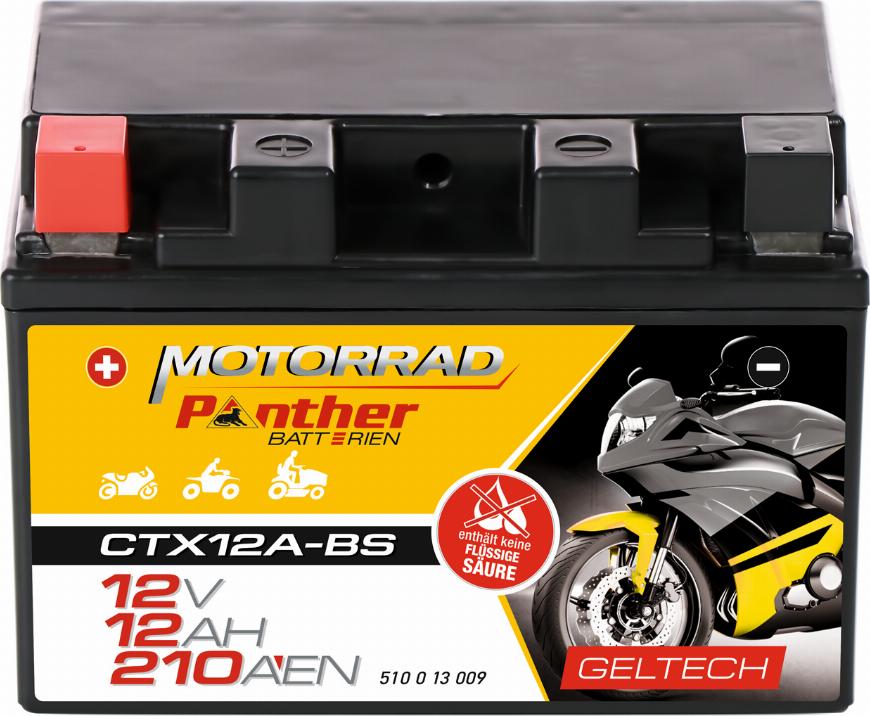 PANTHER GB.5101377 - Стартерная аккумуляторная батарея, АКБ abcparts.ee