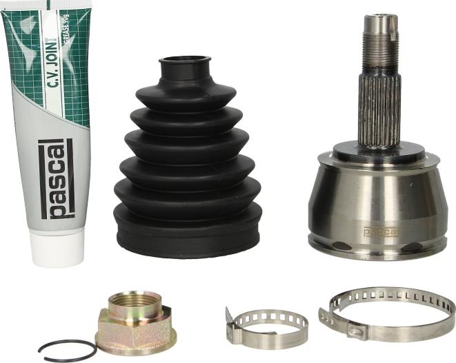 Pascal G1F035PC - Комплект ШРУСа, приводной вал, шарнир abcparts.ee