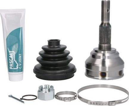 Pascal G1X022PC - Комплект ШРУСа, приводной вал, шарнир abcparts.ee