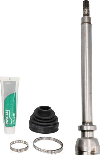 Pascal G8V005PC - Комплект ШРУСа, приводной вал, шарнир abcparts.ee
