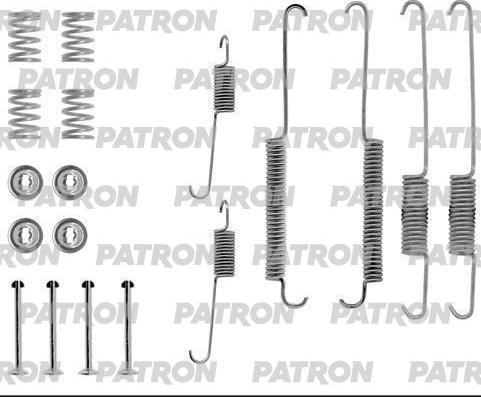 Patron PSRK0182 - Комплектующие, барабанный тормозной механизм abcparts.ee