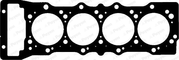 Payen AG7740 - Прокладка, головка цилиндра abcparts.ee