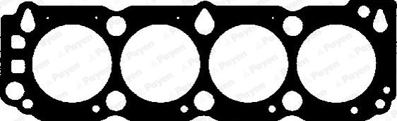 Payen AH860 - Прокладка, головка цилиндра abcparts.ee