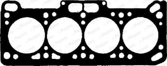 Payen BT430 - Прокладка, головка цилиндра abcparts.ee