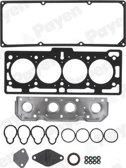 Payen CH5170 - Комплект прокладок, головка цилиндра abcparts.ee