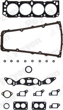 Payen CH864 - Комплект прокладок, головка цилиндра abcparts.ee
