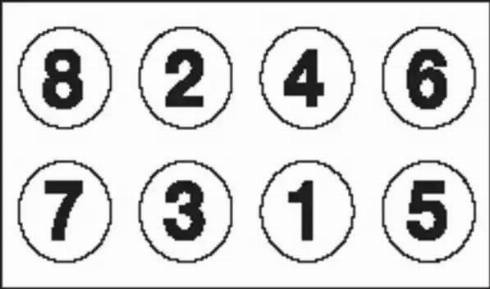 Payen HBS503 - Комплект болтов головки цилиндра abcparts.ee