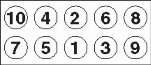 Payen HBS284 - Комплект болтов головки цилиндра abcparts.ee