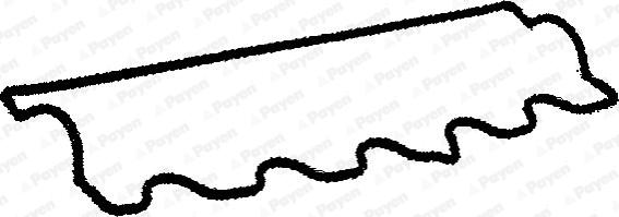 Payen JN934 - Прокладка, крышка головки цилиндра abcparts.ee