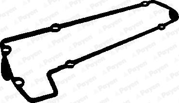 Payen JN572 - Прокладка, крышка головки цилиндра abcparts.ee