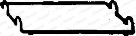 Payen JN757 - Прокладка, крышка головки цилиндра abcparts.ee