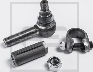 PE Automotive 142.083-00A - Наконечник рулевой тяги, шарнир abcparts.ee