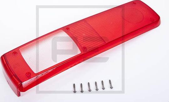 PE Automotive 250.006-00A - Рассеиватель, задний фонарь abcparts.ee