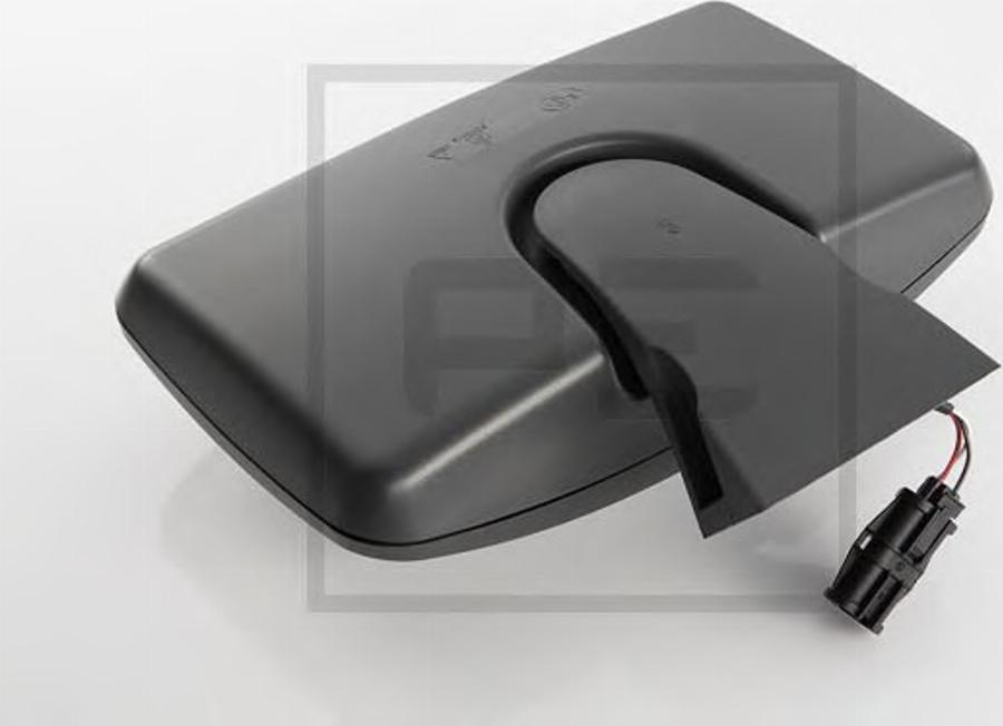 PE Automotive 038.144-00A - Зеркало рампы abcparts.ee