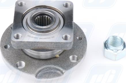 PFI PHU50734K - Комплект подшипника, ступицы колеса abcparts.ee