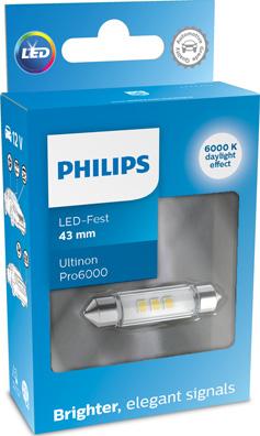 PHILIPS 11866CU60X1 - Лампа накаливания, освещение салона abcparts.ee