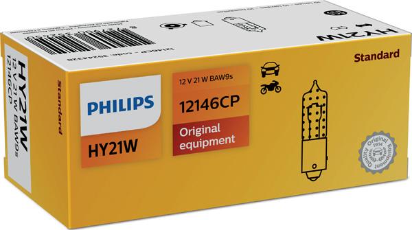 PHILIPS 12146CP - Лампа накаливания, фонарь указателя поворота abcparts.ee