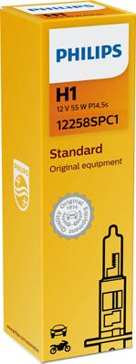 PHILIPS 12258SPC1 - Лампа накаливания, фара дальнего света abcparts.ee