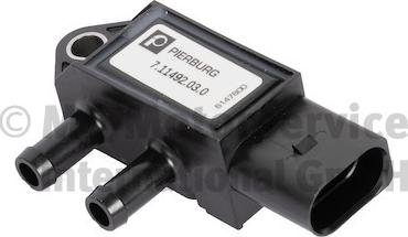Pierburg 7.11492.03.0 - Датчик, давление выхлопных газов abcparts.ee