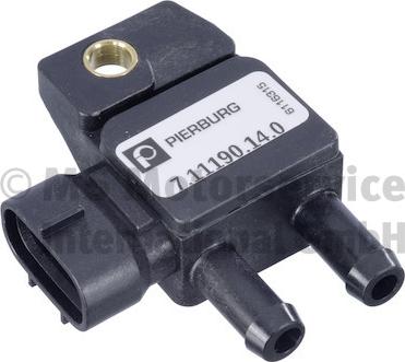 Pierburg 7.11190.14.0 - Датчик, давление выхлопных газов abcparts.ee