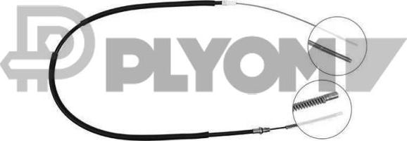 PLYOM P468058 - Тросик, cтояночный тормоз abcparts.ee