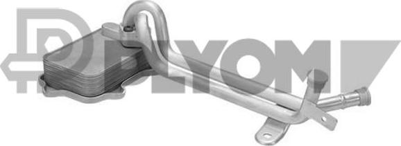 PLYOM P462528 - Масляный радиатор, двигательное масло abcparts.ee