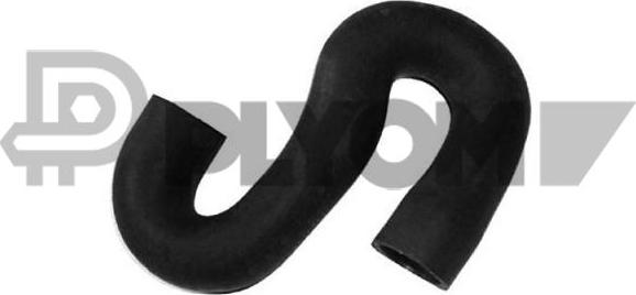 PLYOM P486023 - Шланг радиатора abcparts.ee